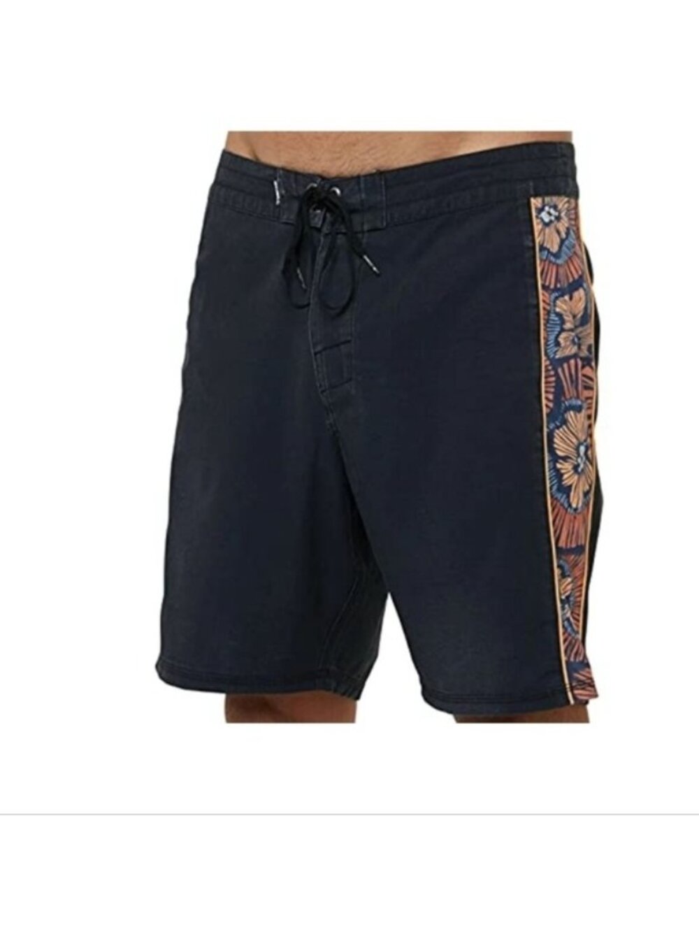 O'Neill Hyperfreak Guru Board Shorts, Black, size 33 waist